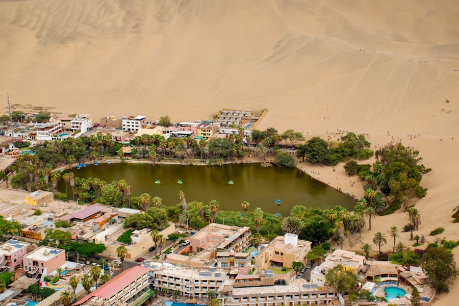 Huacachina en Ica, Peru